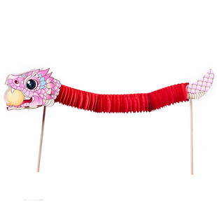 新年春节元旦活动马年吉祥翻翻马手工diy儿童制作材料包幼儿园