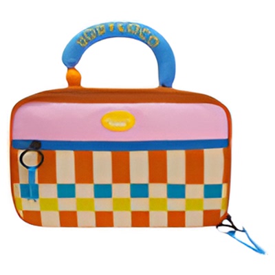 uodycoco洗漱包几何图案化妆包