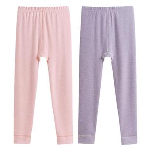 儿童德绒秋裤男女童加厚保暖裤贴身内穿三角裆收口线裤男童打底裤