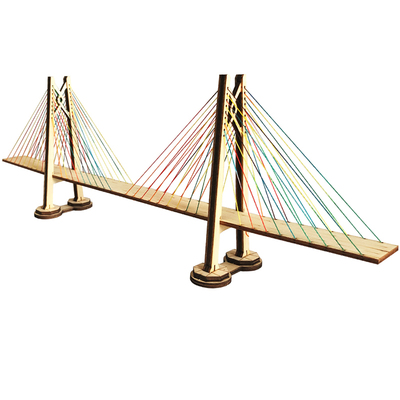 港珠澳大桥航道拼图diy手工