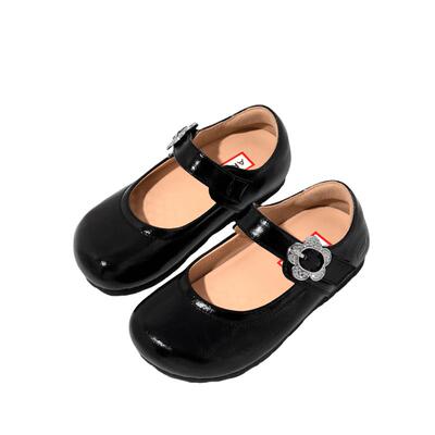 ARIACA艾芮苏春季新款儿童黑皮鞋