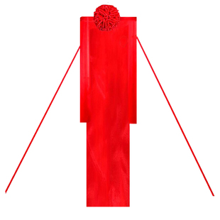 竖牌揭幕红布开业庆典揭牌绸布仪式道具大红花牌匾招牌装饰红绣球