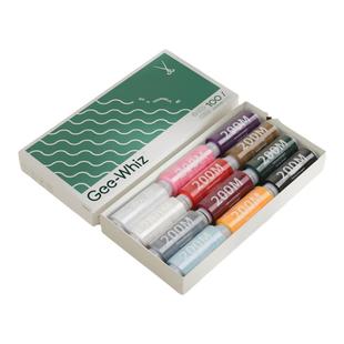 缝纫线盒装家用缝纫机线套装手缝手工小卷彩色衣服缝补专用涤纶线