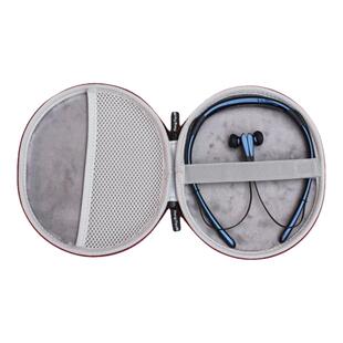 颈挂耳机收纳包适用漫步者W200BT/W280/MT2free飞利浦华为小米项圈挂脖式蓝牙耳机盒子OPPO m33硬壳保护套