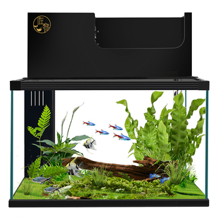 新款鱼缸上过滤盒干湿分离金鱼龟缸循环一体顶滤上置过滤器滴流盒