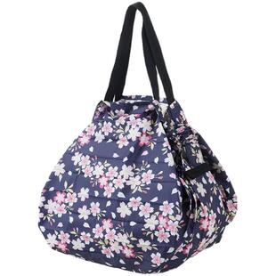 日本MARNA购物袋收纳背提手提包折叠便携提包shupatto和风系列