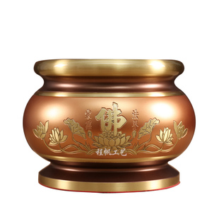香炉上香供佛香炉家用纯铜供香香炉烧香炉供奉檀香炉观音财神室内
