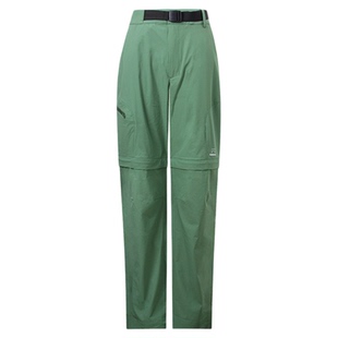 雪丘岛户外2025新速干裤登山休闲可拆卸裤腿两穿凉感防晒直筒长裤