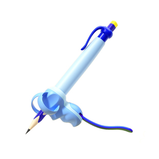 猫太子防勾腕握笔矫正器幼儿园初学者小学生一年级儿童专用写字手腕内勾纠正握笔姿势神器练字按动铅笔延长器