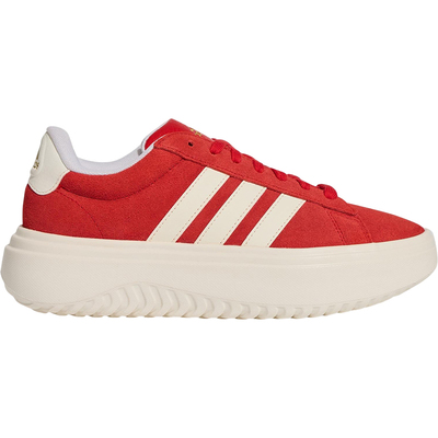 Adidas/阿迪达斯正品春季款女士日常低帮系带耐磨休闲鞋KJ2065