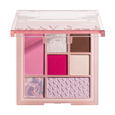 unny七色眼影盘哑光珠光大地色