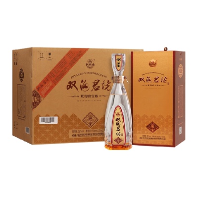 双沟52度浓香型白酒整箱