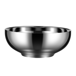 大号汤碗双层304不锈钢碗面碗成人大碗家用拌饭碗个人专用泡面碗