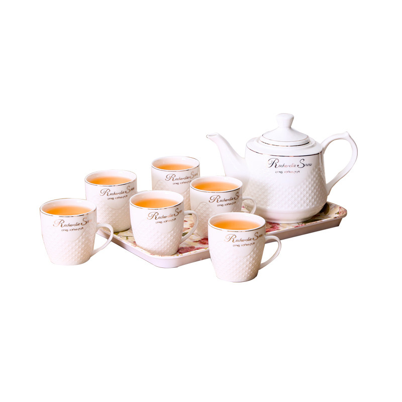 陶瓷家用客厅耐热咖啡杯整套茶具