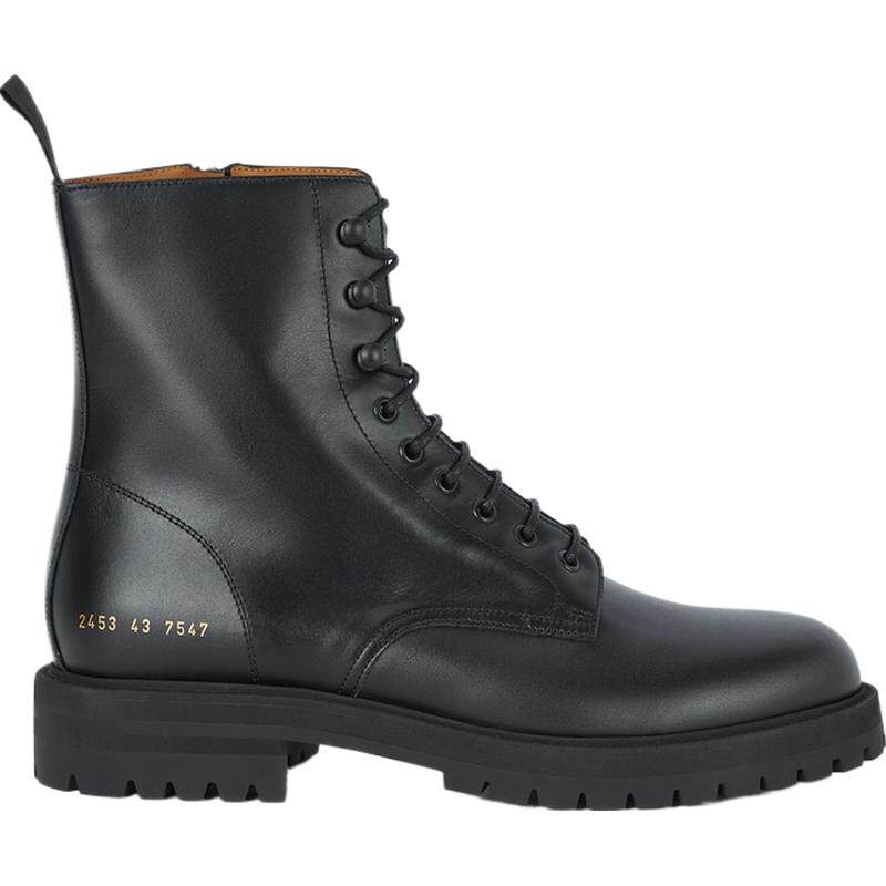 【618狂欢】COMMON PROJECTS 秋冬男士经典时尚皮革高帮踝靴