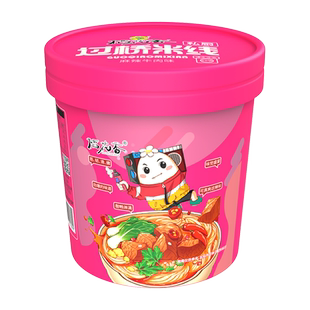稻花香过桥米线云南米粉冲泡粉丝速食方便面多口味夜宵泡面1桶装