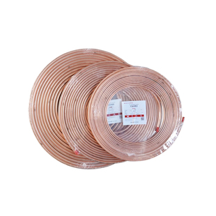 宏泰蚊香盘管纯铜空心管制冷维修冰箱空调410管TP2管纯紫铜管15米