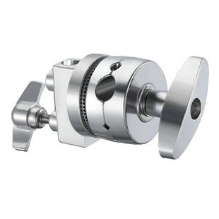 摄影魔术腿40寸c型架配件转接头魔术头转盘旗板夹闪光灯影室灯专业灯架全金属万向夹影灯横臂架斜臂黑色银色