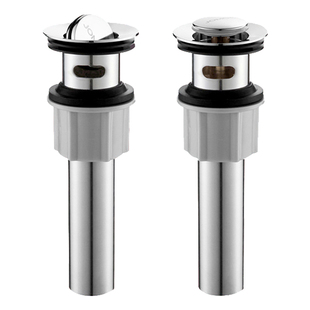 九牧不锈钢面盆下水器陶瓷盆落水洗手盆下水排水器弹跳翻版下水器