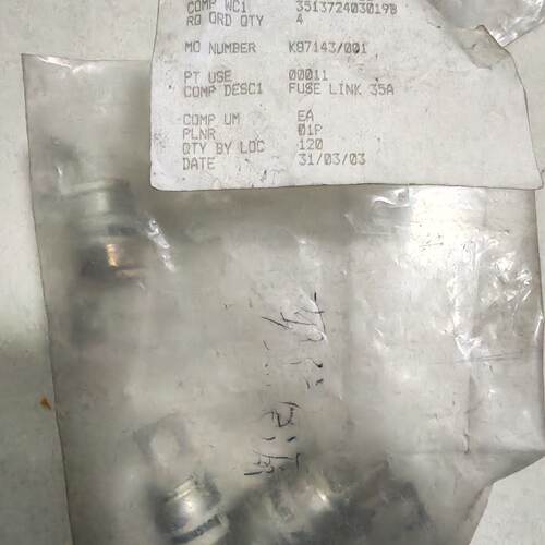 询价-35A熔断器，型号35LET，适用于240V交流。这个是从库