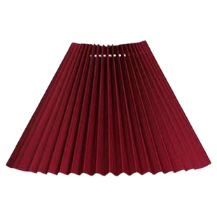 外壳替换百褶灯罩通用型布罩卧室台灯防刺眼DIY结婚红色灯罩配件