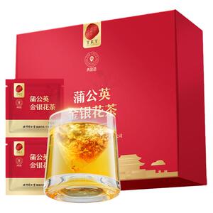 【正宗同仁堂品牌】北京同仁堂青源堂蒲公英金银花茶养生茶正品