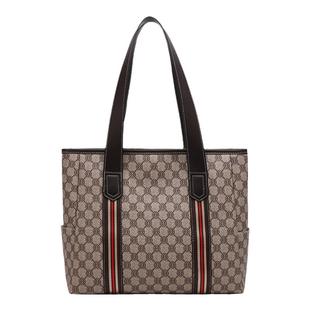 真皮包包2025新款潮时尚百搭大容量单肩女包高级感手提托特包大包