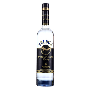 黑山进口白鲸伏特加VODKA高档鲟鱼酒洋白酒BELUGA送人节日礼盒装