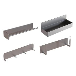 磁吸配件厨房置物架洞洞板免打孔调料壁挂遮挡罩调味料刀架收纳架