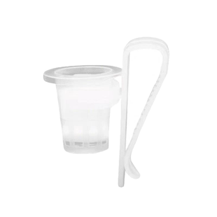 水草定植环鱼缸定植固根器水培器皿壁挂鱼缸造景装饰水培定植海绵