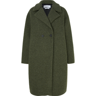 【折扣】Harris Wharf London 秋冬女绵宽松长款大衣