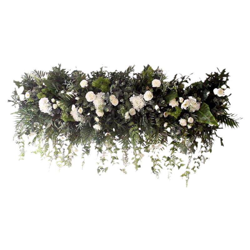 玫瑰悬挂花绢花拍摄店铺设计假花