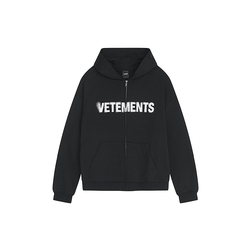 开衫连帽卫衣VETEMENTS卫衣外套