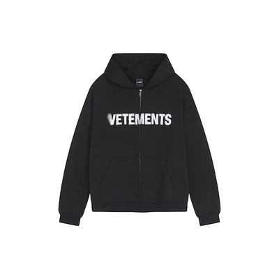 开衫连帽卫衣VETEMENTS卫衣外套