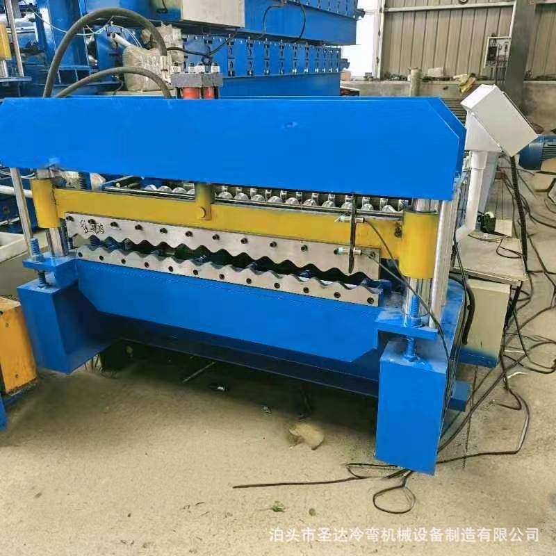 河北厂家定制 彩钢全自动小圆弧压瓦机 镀锌板压瓦机全自动压瓦机,五金/工具,折弯机,淘宝优惠券,粉丝福利购,淘宝优惠卷