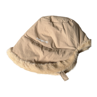 秋冬紫色毛绒加厚护耳保暖雷锋帽