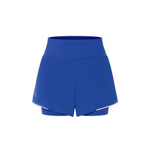 AIMER MOVE爱慕运动新品马拉松双层跑步运动短裤女士彳亍MOBM0005