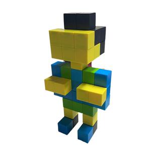 2cm2.5cm磁力方块六面磁正方体立体空间思维几何体数学教具益智