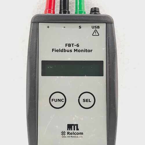 MTL RELCOM FBT-6 FIELDBUS DIAGNOSTIC MONITOR FBT-6