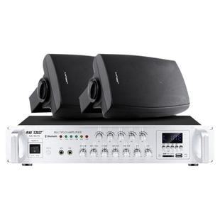 先科P8壁挂音响音箱店铺专用蓝牙功放挂壁重低音背景音乐广播喇叭