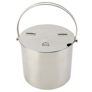 加厚不锈钢糖水桶翻盖式手提冰桶汤桶奶茶桶饮料桶便携冷饮桶商用