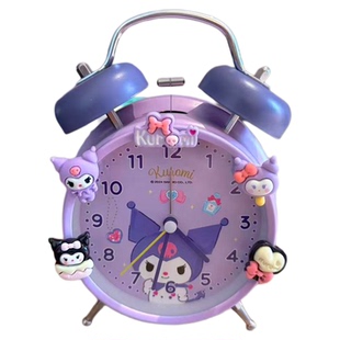 库洛米机械闹钟儿童女孩学生专用起床神器强力叫醒智能新款时钟