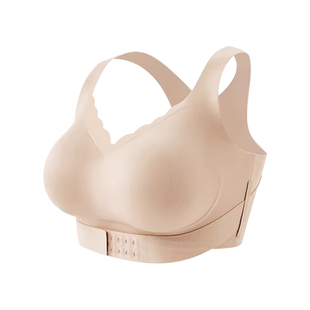 优背矫姿内衣女矫正调整运动文胸前扣提拉聚拢驼背防下垂塑形胸罩