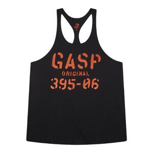 GASP盖世新款夏季透气健身健美做旧复古硬核训练跑步粗犷铁营背心
