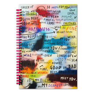 『Montilord』厚线圈本B5空白厚纸PLUS墨彩记录手帐个性护眼高效简约防水平摊顺滑好写美式ins风高颜值涂鸦