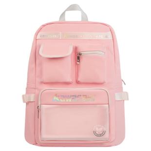 川崎极光包羽毛球包大容量独立鞋仓运动休闲粉色双肩包男女款正品