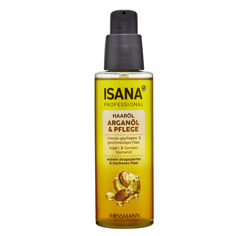 isana摩洛哥坚果护发精油