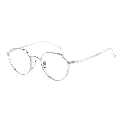 万年龟中性设计皇冠形全框眼镜架