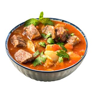 饮食伙计罗宋汤速食自热健身即食低脂牛肉菌菇汤3盒装