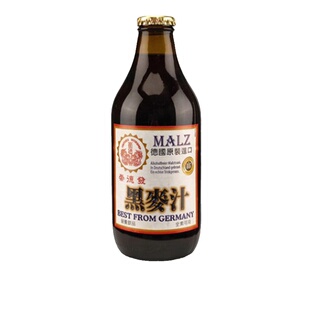 崇德发德国黑麦芽汁进口纯素食碳酸饮料营养无酒精瓶装悦意250ml